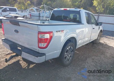 2021 Ford F-150 Xl из США, поврежденный, VIN 1FTEX1CP9MKD69269